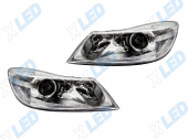 �������� ��� Skoda Octavia A5 (2009-2012) � bi-led ������� �V6 X-LED