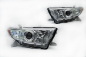 �������� ��� Toyota Highlander (2010-2013) � bi-led ������� �V5 X-LED