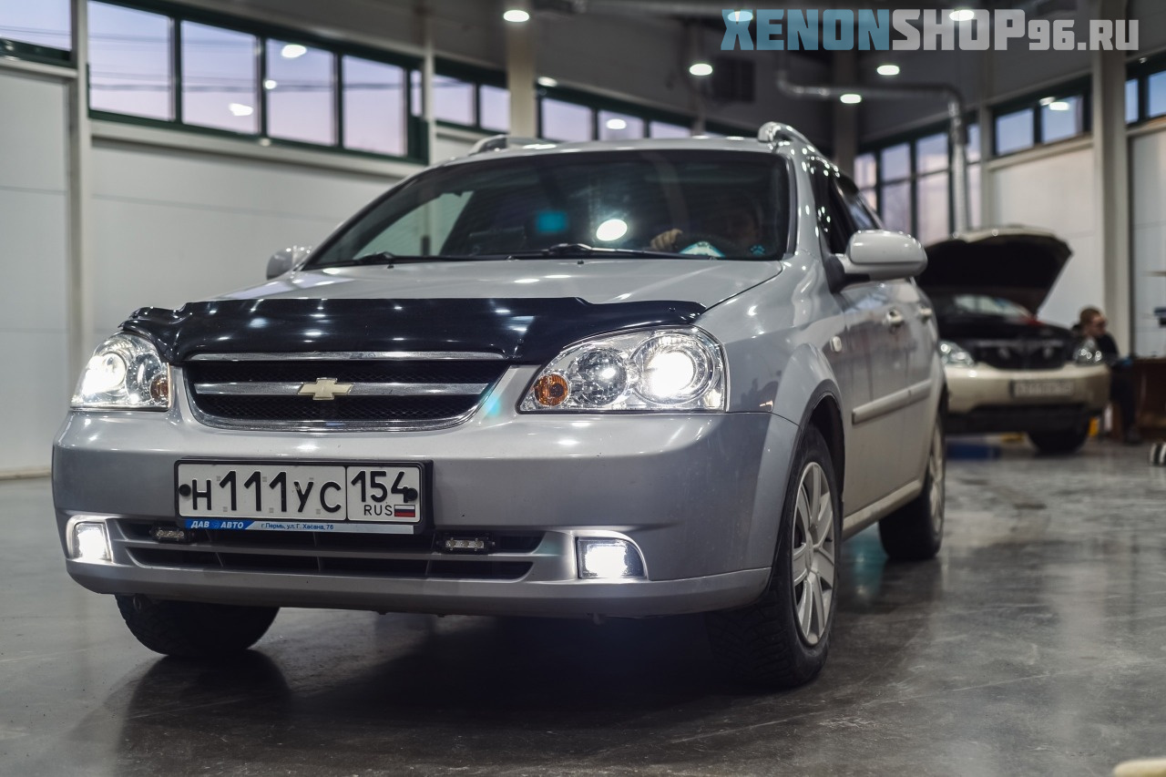 Chevrolet Lacetti - Установка bi-LED модулей - Интернет-магазин  