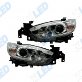 �������� ��� Mazda 6 GJ (2012-2018) � bi-led ������� �6 X-LED, ����������� �������