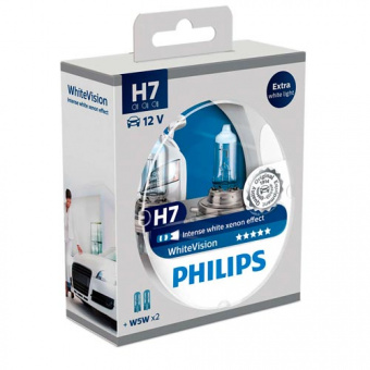 ���������� ����� H7 Philips White Vision 12972WHVSM